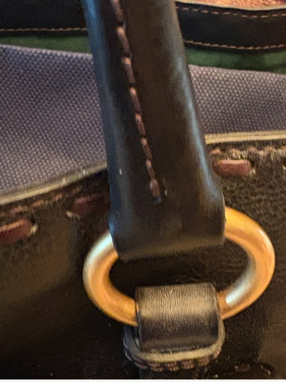 Dooney & Bourke Large Pocket Shopper Black - Picture 16 of 16